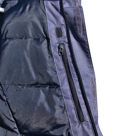 The North Face Get Down HyVent 550 Insulated Hooded Jacket Coat Large Purple - Picture 16 of 16